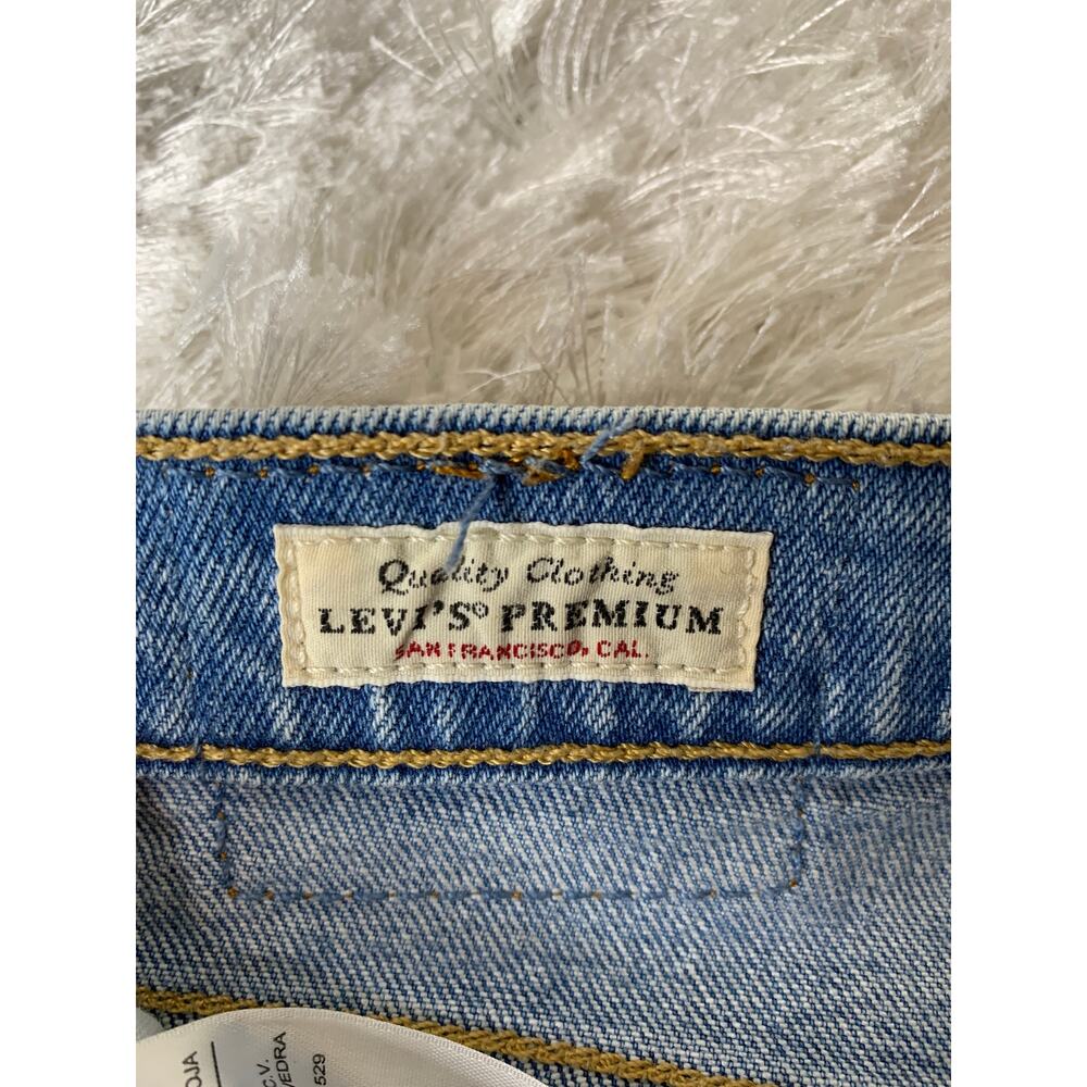 Levi's Premium 501 Slim Jeans Medium Wash Sz 26 x 28 - Picture 6 of 10